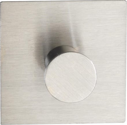 Wenko Wandhaak Zelfklevend Accadia 5,5 X 3 Cm Rvs Zilver