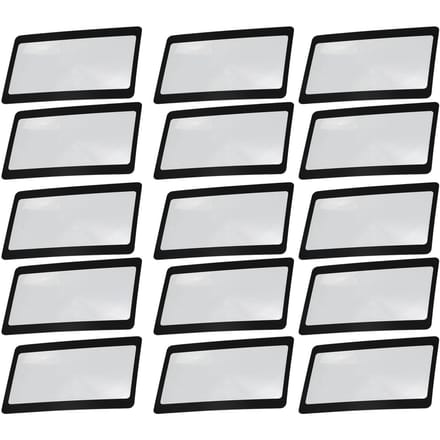 Feuille Loupe Légère Portable Format Carte Loupe pour Maquillage Lecture Petits Caractères