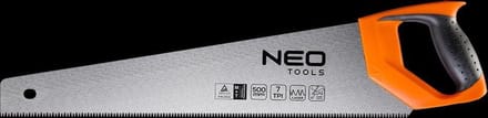 NEO Handzaag 500 mm, 7 TPI