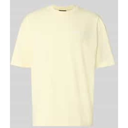 Oversized T-shirt met Labelstitching