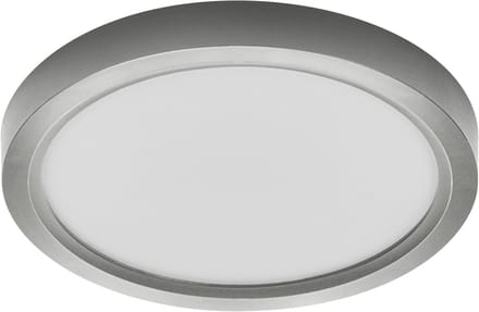 OSRAM ORBIS Quickfix 320mm LED Plafondlamp, 24W, 3000K warm wit, 2500lm, Click-DIM, Zilver, Kunststof/Metaal