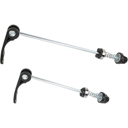 1 Paar Fiets Snelspanners Voor Achter Spanner Race Mountainbike Accessoire Zwart zwart
