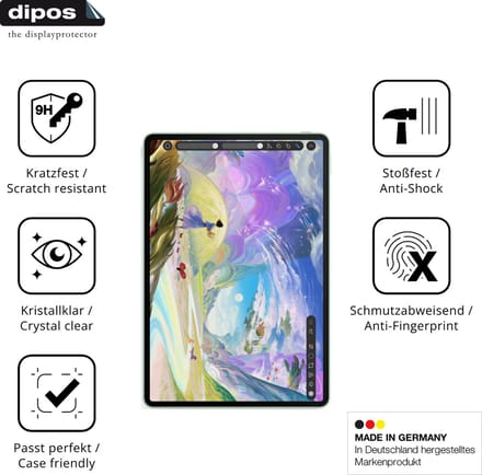 dipos – 2x Pantserfolie geschikt voor Huawei MatePad 11.5 2026 | 9H Screenprotector