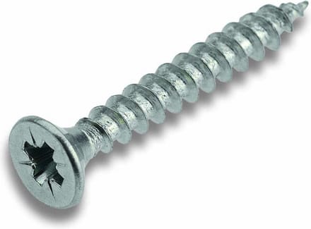 Spaanplaatschroef verzonken kop 4 x 30 mm PZ2