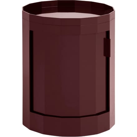 HAY Facet Cabinet - low - HAYFacetBurgundy