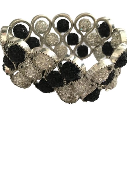 Petra's Sieradenwereld - Armband infinity met shamballa kralen (30)