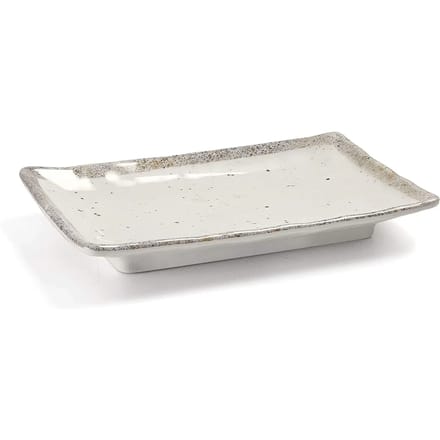 Rechthoekige melamine schaal Lacor Earth 25,2x17,2x3,6 cm