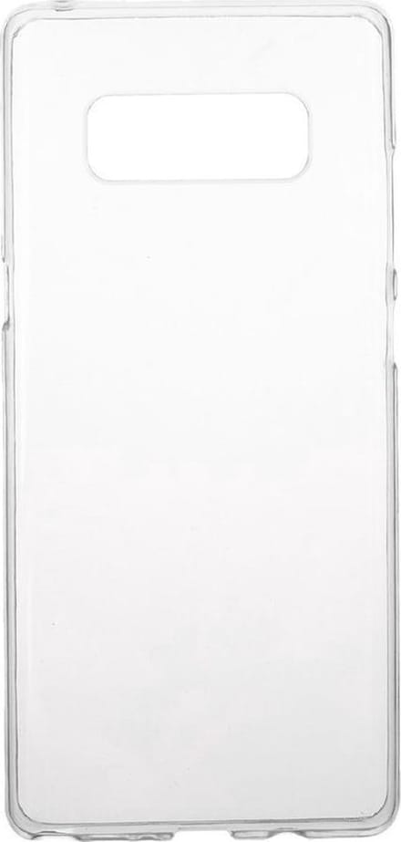 Shop4 - Samsung Galaxy Note 8 Hoesje - Zachte Back Case Mat Transparant
