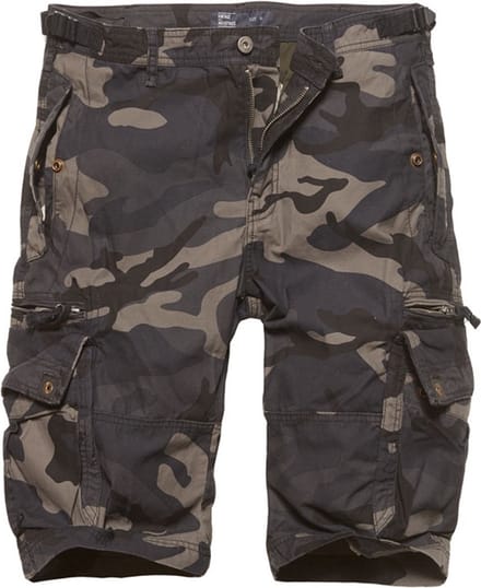Korte broek - Gandor - Heren - Vintage Industries - S/32 - Dark Camo