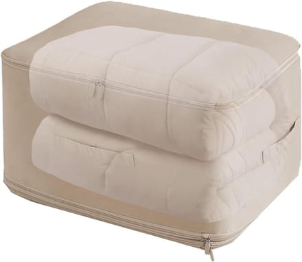 Compressie Organizer - Reiskleding Tassen - Ruimte Besparen - Waterdichte Bescherming - 27x22x3 cm - Abrikoos