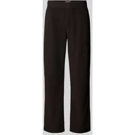 Sweatpants in riblook met elastische band