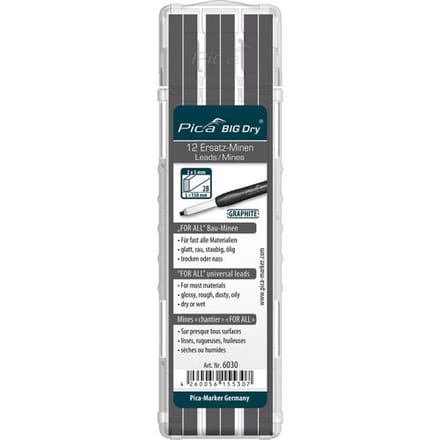 Pica 6030 Big Dry navulling t.b.v. Pica Dry 6060 Markeerpotlood