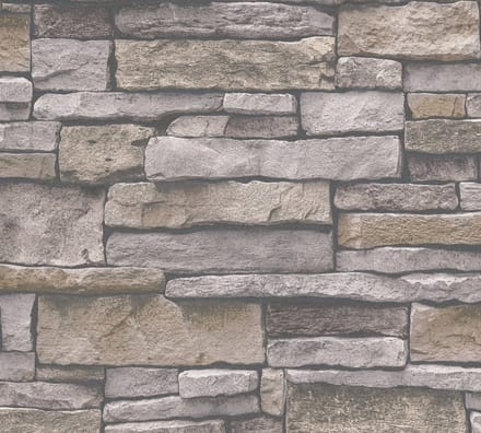 NATUURSTEEN BEHANG | industrieel - Beige Bruin - A.S. Création Elements 2