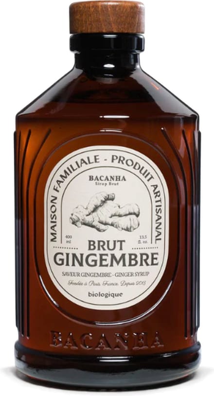 BACANHA - Organic Syrup - BIO - 400ml - Gingembre (GEMBER)