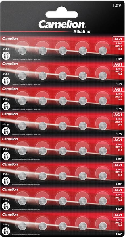 Camelion Alkaline AG1 1,5V blister 40