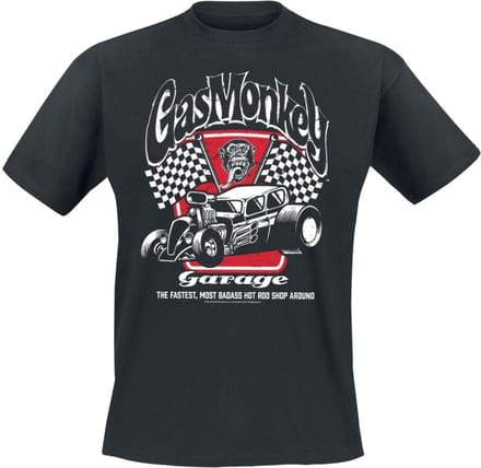 Gas Monkey Garage Badass Gas Monkey Garage Heren T-shirt - zwart - S