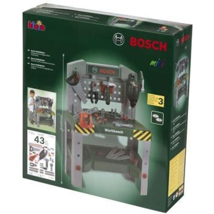 Bosch Werkbank inclusief 34 accessoires - Speelgoed