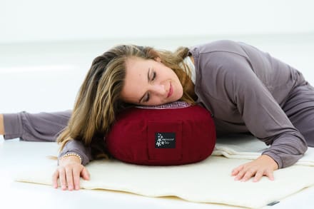 Yogistar Yogamat natuur (bio-scheerwol) 75 cm x 200 cm