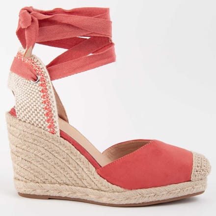 Alpargata De Cuña Para Mujer. Montevita Balenci8 102980 40 oranje