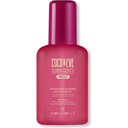 Coco & Eve Tan Boosting Anti-aging Body Oil SPF50