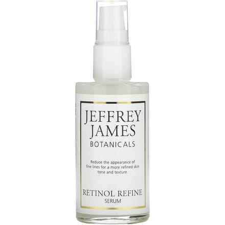 Jeffrey James Botanicals, Retinol Refine Serum, 57 gram (59 ml) white