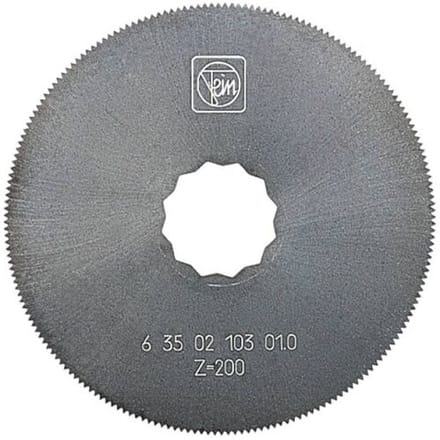 Fein 63502103010 Cirkelzaagblad HSS 80 mm 2 stuk(s)