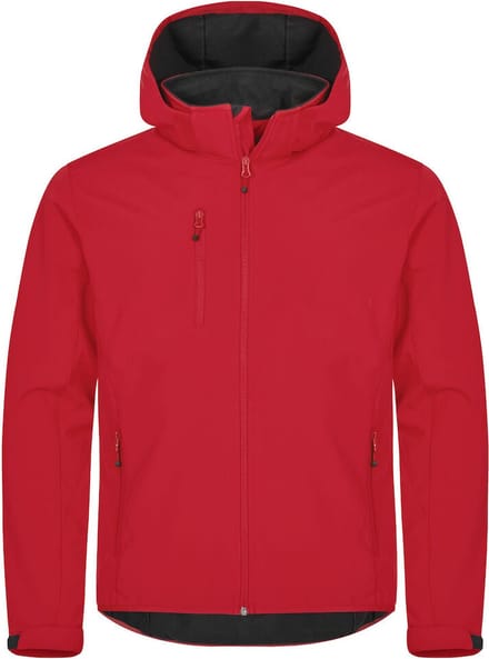 Clique Basic Hoody Softshell Jacket 020912 - Mannen - Rood - M