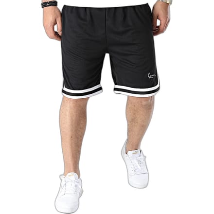 relaxed fit short met gestikt logo