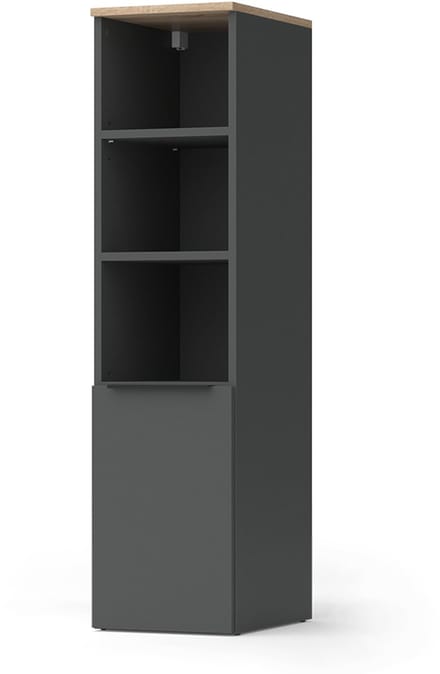 Vicco Wido Universele kast – 30.2 x 120 cm met een deur Antraciet/Sonoma