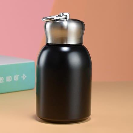 Thermosfles 304 Roestvrijstalen Binnenkant Thermosfles Mini Draagbare Chubby Ding Waterbeker 300ml