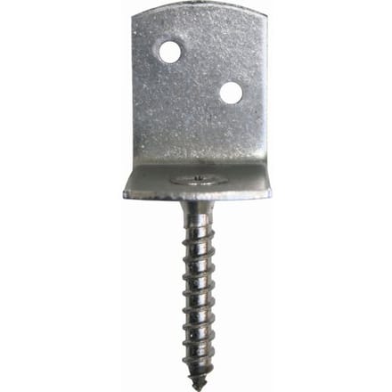 Toolstation Vlechtscherm L-beslag RVS