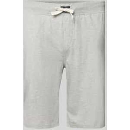 Korte broek van jersey met geborduurd logo