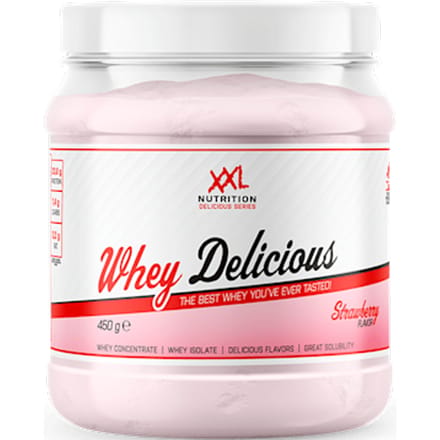 XXL Nutrition - Whey Delicious - Aardbei - Eiwitpoeder - 1000 g