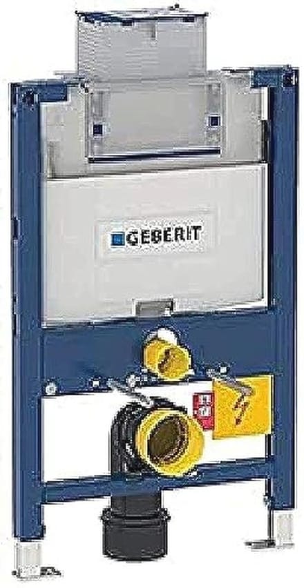 Duofix wandtoilet element 82 cm - blauw/wit