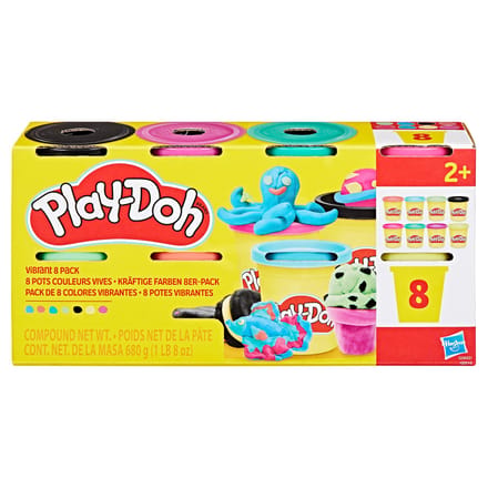Play-Doh 8-pack assorti new