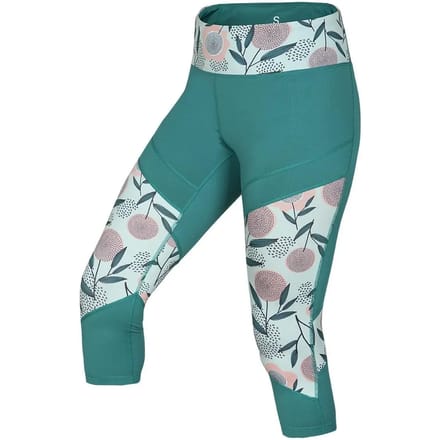 Legging vrouw Ocun Rhea 3/4 green