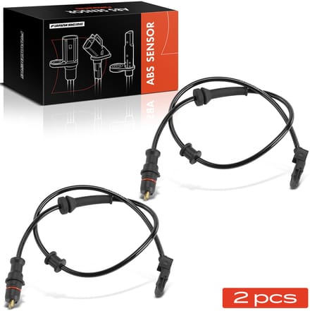 Frankberg 2x ABS Sensor Achteras Links Rechts voor Renault