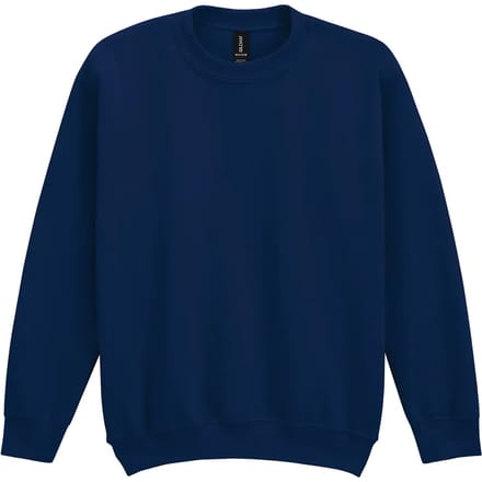 Gildan - Heavy Blend Kinder Sweater - Navy maat L (164)