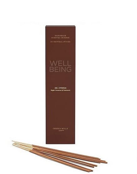 Well Being - DE-STRESS - wierookstokjes - Night Jasmine & Patchouli - Cereria Molla 1899