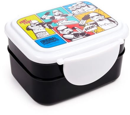 Bento Box - The Original Stormtrooper - Lunchtrommel & Bestek - 15,5x8,5x12cm