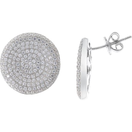 Orphelia Dames 925 Sterling Zilveren Stud Oorbellen - Zilver ZO-5794