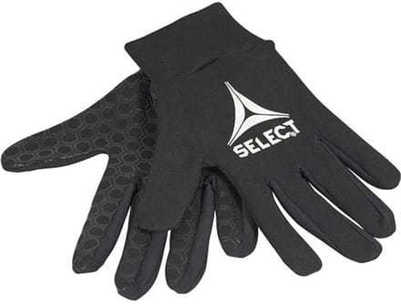 Select Player Spelershandschoenen Kinderen - Zwart | Maat: 4
