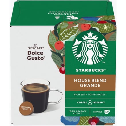 STARBUCKS® by NESCAFÉ® Dolce Gusto® Grande House Blend 12 capsules
