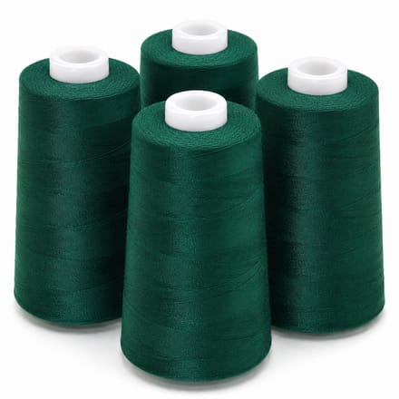 Polyester Overlockgaren – 4 Cones × 2700 m – Totaal 10.800 m – Groen 169