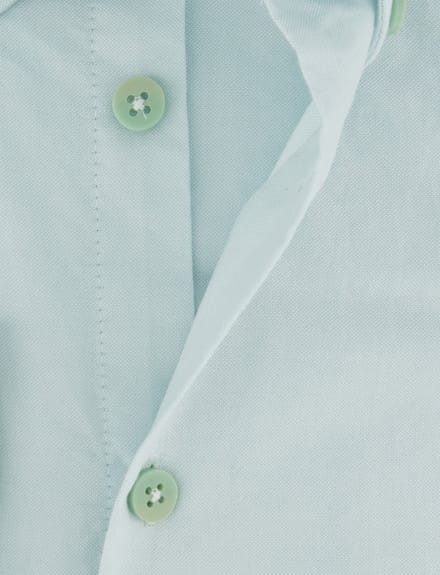 Ledub business overhemd turquoise