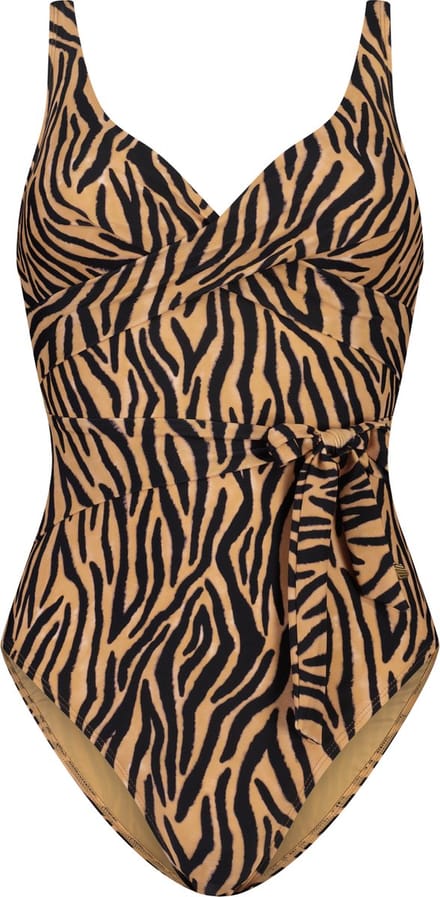 Beachlife Soft Zebra Dames Badpak - Maat 36 (Cupmaat B)