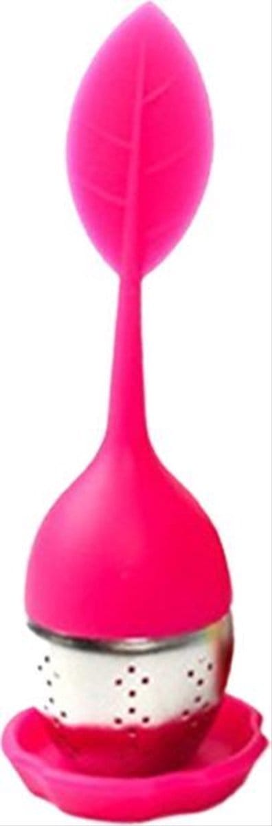 ***Set van 2 Thee-eitjes met houder, Inclusief Houder, Thee zeefjes, Siliconen houder, RVS thee-houder - van Heble® ***