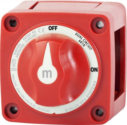 BSS Model M, Hoofdschakelaar 300A Dp Rood