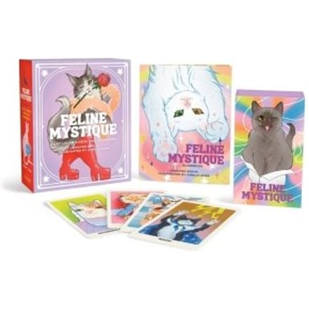 Feline Mystique: A Cat Lover's Deck And Guidebook - Jennifer Sodini