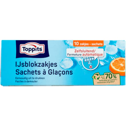 Toppits IJsblokzakjes 10 stuks